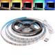 2M Waterproof USB SMD3528 TV Background Computer LED Strip Tape Flexible Light DC5V