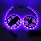 2PCS 5M 150 LEDs 5050 RGB Waterproof 44 Key Remote Control DC12V Flexible LED Strip Light Kit