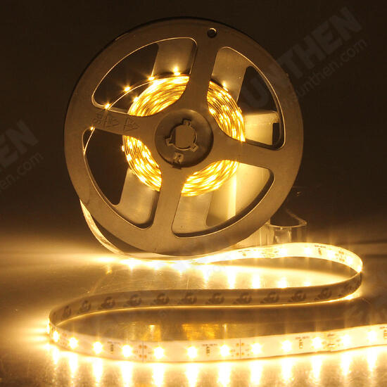 2PCS 5M Warm White 5630 SMD Non-waterproof 300 LED Strip Light for Home DC12V