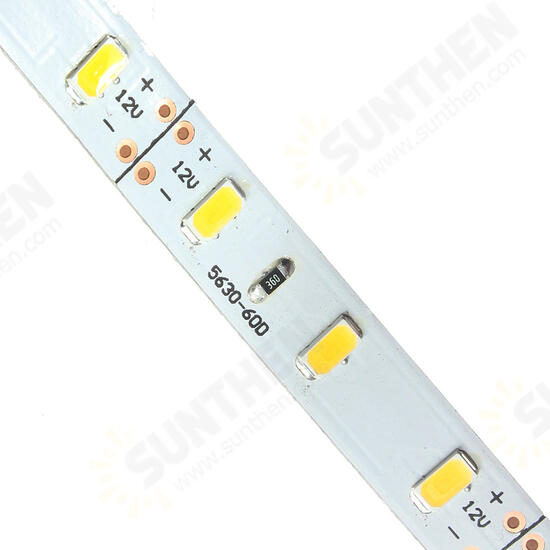 2PCS 5M Warm White 5630 SMD Non-waterproof 300 LED Strip Light for Home DC12V