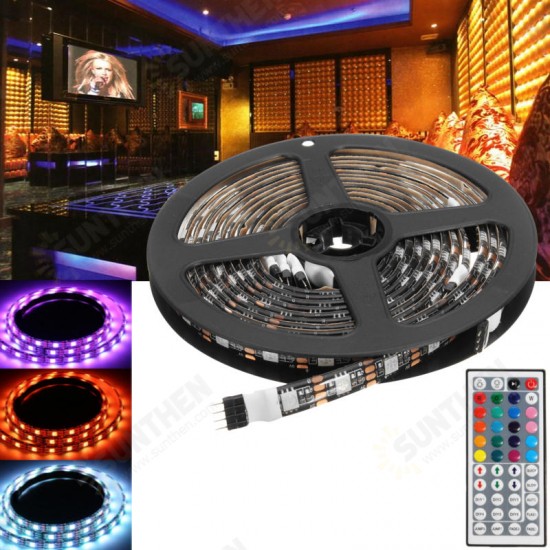 2x50CM + 2x100CM USB SMD5050 RGB LED Strip Light TV Backlight Bar Kit + Remote Control for DC5V