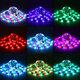 3/5/10M LED Strip Lights RGB Colour Changing Tape Under Cabinet Kitchen Lighting