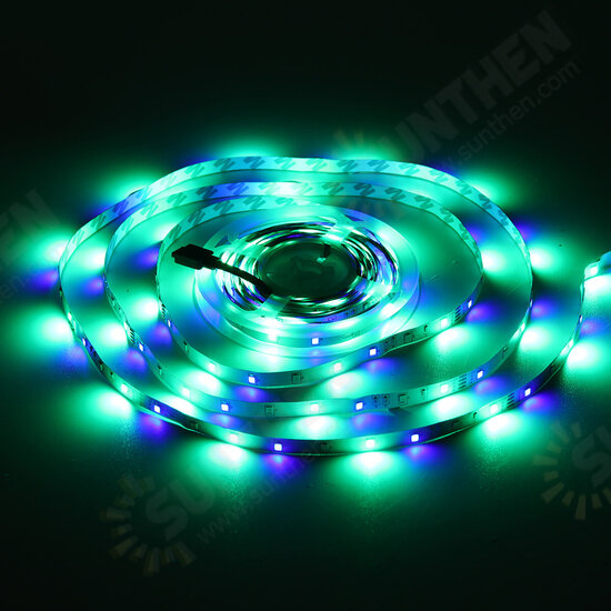 3/5/10M LED Strip Lights RGB Colour Changing Tape Under Cabinet Kitchen Lighting