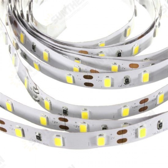 3M 15W DC 12V 180 SMD 5630 Non-Waterproof White/Warm White/Red/Green/Blue LED Strip Flexible Light