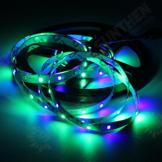 3M DC12V 14.4W 180 SMD 3528 Non-waterproof Red/Blue/Green/White/Warm White/RGB Flexible LED Strip