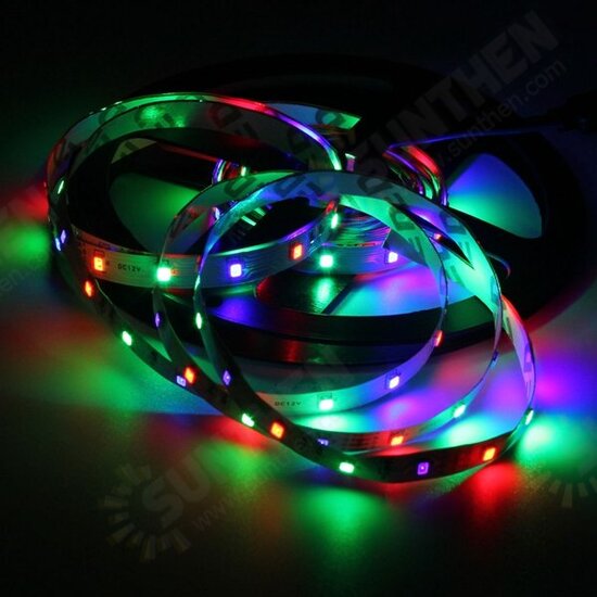 3M DC12V 14.4W 180 SMD 3528 Non-waterproof Red/Blue/Green/White/Warm White/RGB Flexible LED Strip