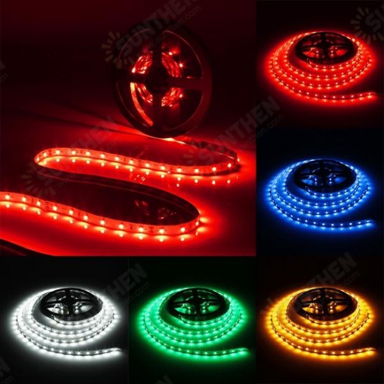 3M LED Flexible Strip Light 180 SMD 3528 Cigarette Charger Cars Trucks Dashboards Decor DC24V