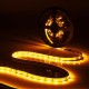 3M LED Flexible Strip Light 180 SMD 3528 Cigarette Charger Cars Trucks Dashboards Decor DC24V