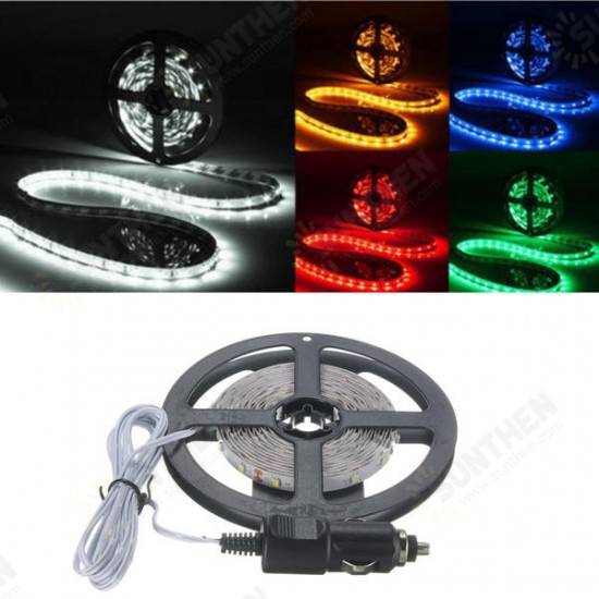 3M LED Flexible Strip Light 180 SMD 3528 Cigarette Charger Cars Trucks Dashboards Decor DC24V 3M LED Flexible Strip Light 180 SMD 3528 Cigarette Charger Cars Trucks Dashboards Decor DC24V