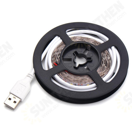 4M SMD 2835 Non-waterproof USB 240LEDs Strip TV Lighting PC Backlight for Holiday DC5V