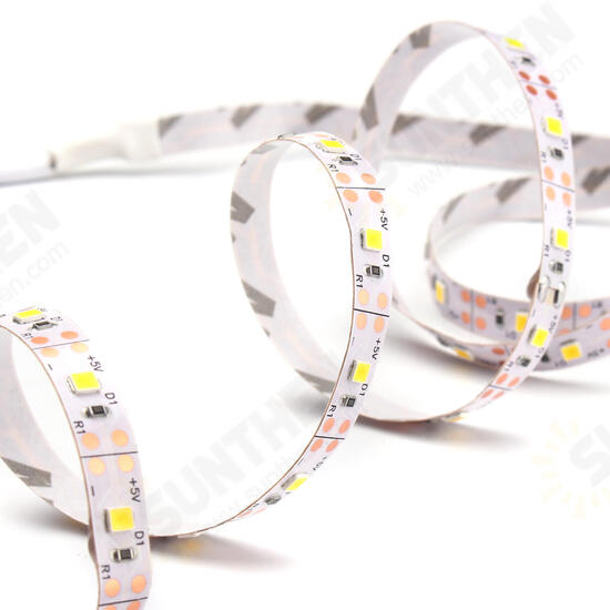 4M SMD 2835 Non-waterproof USB 240LEDs Strip TV Lighting PC Backlight for Holiday DC5V