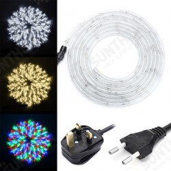 4M Waterproof Flexible 64LEDs Tube Rope Strip Light for Christmas Party Decor AC220V 4M Waterproof Flexible 64LEDs Tube Rope Strip Light for Christmas Party Decor AC220V