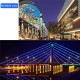 4M Waterproof Flexible 64LEDs Tube Rope Strip Light for Christmas Party Decor AC220V