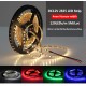 4mm Narrow Width DC12V 5M 2835 Flexible LED Strip Light Non-Waterproof for Home Indoor Bed Decor