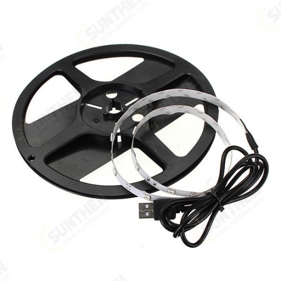 50cm Non-Waterproof LED Strip Light TV Background Light With AC 5V 50cm Non-Waterproof LED Strip Light TV Background Light With AC 5V