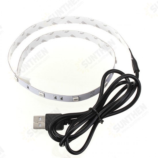 50cm Non-Waterproof LED Strip Light TV Background Light With AC 5V 50cm Non-Waterproof LED Strip Light TV Background Light With AC 5V