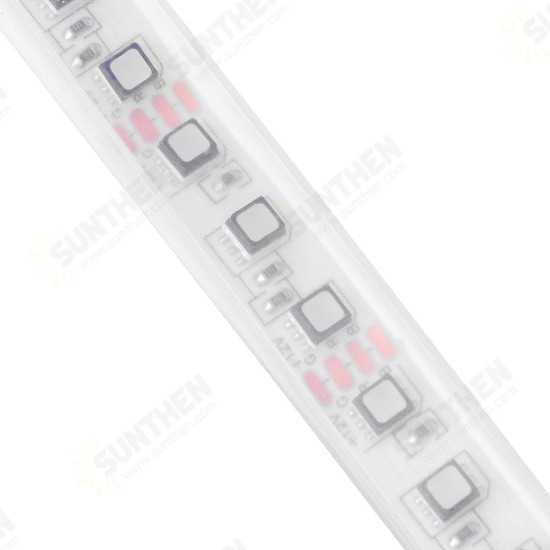 5M 12MM SMD3535 120LED/M IP68 Silicone Tube RGB LED Strip Light for Outdoor Swimming Poor Fish Tank DC12V