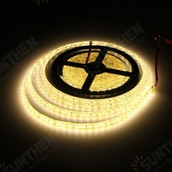 5M 15W DC12V 600 SMD 2835 Waterproof IP65 White/Warm White Tape LED Flexible Strip light 5M 15W DC12V 600 SMD 2835 Waterproof IP65 White/Warm White Tape LED Flexible Strip light