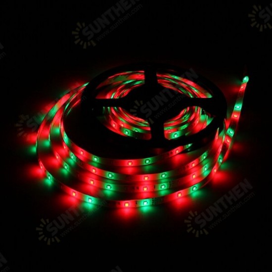 5M 24W DC12V 300 SMD 2835 Waterproof White/Warm White/Blue/Red/Green/RGB LED Flexible Strip Light