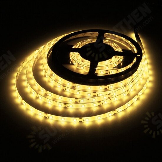 5M 24W DC12V 300 SMD 2835 Waterproof White/Warm White/Blue/Red/Green/RGB LED Flexible Strip Light