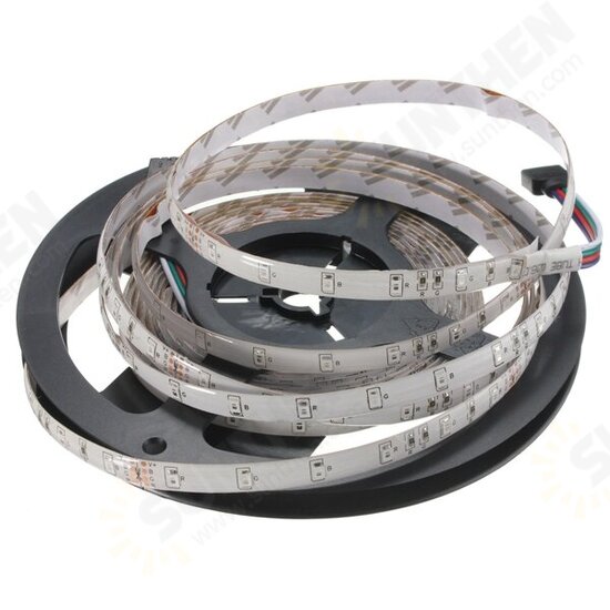 5M 24W DC12V 300 SMD 2835 Waterproof White/Warm White/Blue/Red/Green/RGB LED Flexible Strip Light