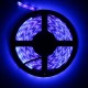 5M 3528SMD Non-waterproof UV Purple LED Strip Light with DC Connector DC12V