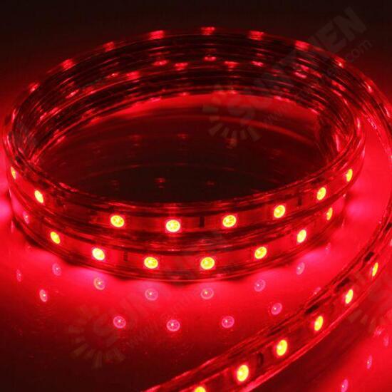 5M 5050 Waterproof IP67 Flexible Led Strip Light For XMAS Home Decor 110V