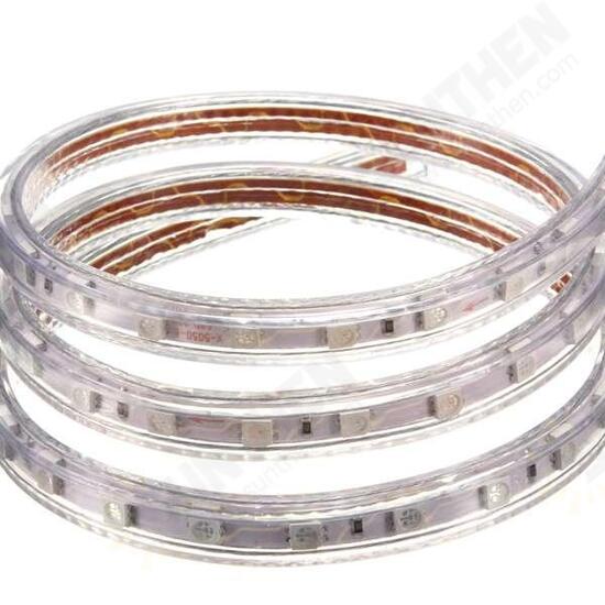 5M 5050 Waterproof IP67 Flexible Led Strip Light For XMAS Home Decor 110V