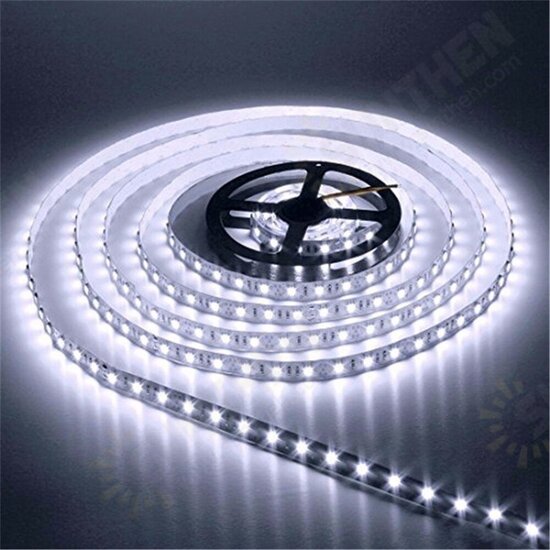 5M 600LEDs 3528 SMD Cool/Warm White Waterproof Flexible LED Strip Light Lamp