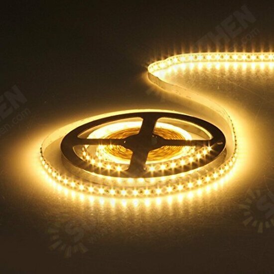 5M 600LEDs 3528 SMD Cool/Warm White Waterproof Flexible LED Strip Light Lamp