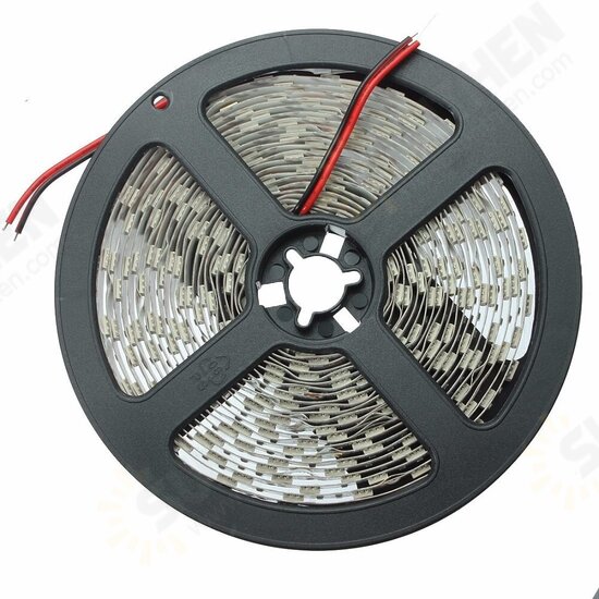 5M 600LEDs 3528 SMD Cool/Warm White Waterproof Flexible LED Strip Light Lamp