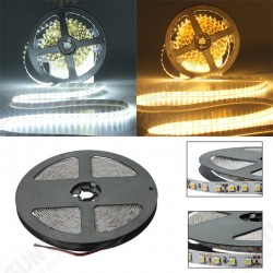 5M 600LEDs 3528 SMD Cool/Warm White Waterproof Flexible LED Strip Light Lamp 5M 600LEDs 3528 SMD Cool/Warm White Waterproof Flexible LED Strip Light Lamp