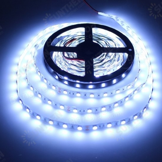 5M 72W SMD 5050 Non-waterproof RGB/White/Warm White 300 LED Strip Light Tape Lamp Home Decor DC24V