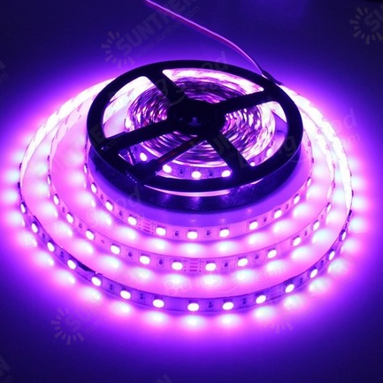 5M 72W SMD 5050 Non-waterproof RGB/White/Warm White 300 LED Strip Light Tape Lamp Home Decor DC24V