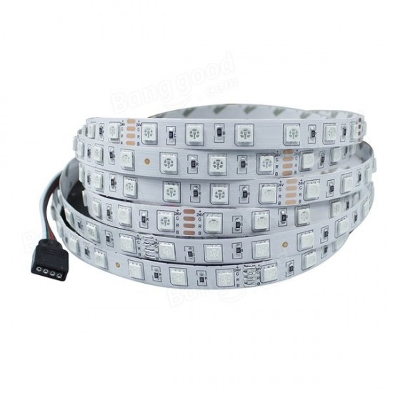 5M 72W SMD 5050 Non-waterproof RGB/White/Warm White 300 LED Strip Light Tape Lamp Home Decor DC24V