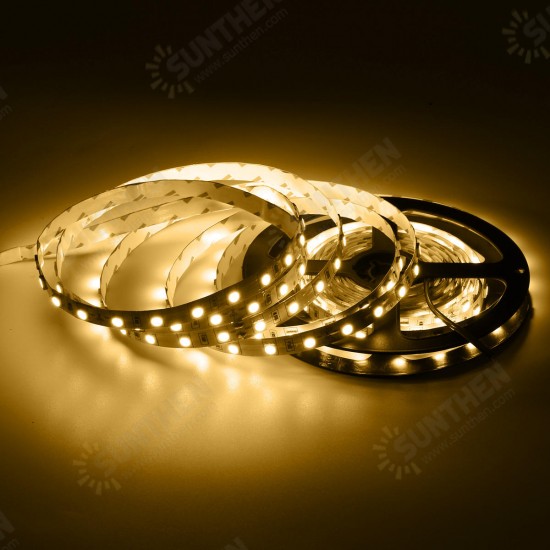 5M 72W SMD5050 Non-Waterproof 300LEDs Flexible Strip Tape Light for Home Decoration DC24V