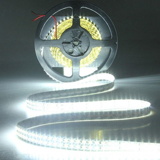5M Double Row Non-waterproof SMD 3528 1200Leds LED Strip Light