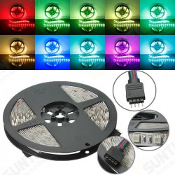 5M RGB Non-Waterproof 300 LED SMD5050 LED Strip Light Led Streifen for Indoor Home Decoration DC12V 5M RGB Non-Waterproof 300 LED SMD5050 LED Strip Light Led Streifen for Indoor Home Decoration DC12V