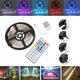 5M SMD 3528 RGB 300 LED Waterproof Strip Light For Xmas Holiday Decor Power Supply DC12V