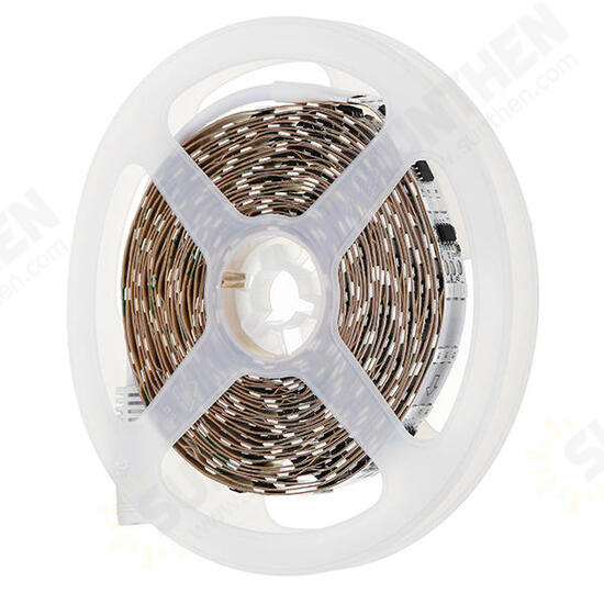 5M SMD3528 R G B Three Rows Non-waterproof LED Strip Light with DC Female Connector DC12V