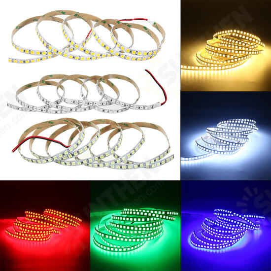 5M SMD5054 Non-waterproof 600LEDs Strip Light for Home Decoration DC12V