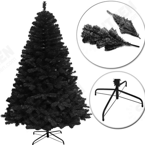 7.5Ft PVC Artificial Christmas Tree Stand Indoor Outdoor Holiday Xmas Decoration Gift