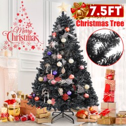 7.5Ft PVC Artificial Christmas Tree Stand Indoor Outdoor Holiday Xmas Decoration Gift 7.5Ft PVC Artificial Christmas Tree Stand Indoor Outdoor Holiday Xmas Decoration Gift