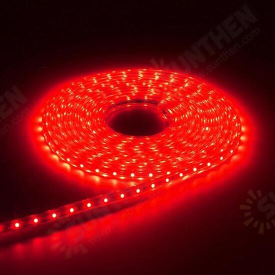 7M 24.5W Waterproof IP67 SMD 3528 420 LED Strip Rope Light Christmas Party Outdoor AC 220V