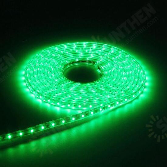 7M 24.5W Waterproof IP67 SMD 3528 420 LED Strip Rope Light Christmas Party Outdoor AC 220V