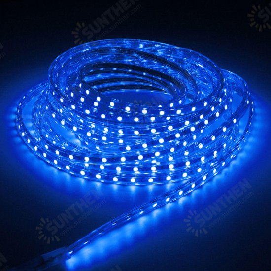 8M 5050 LED SMD Outdoor Waterproof Flexible Tape Rope Strip Light Xmas 220V