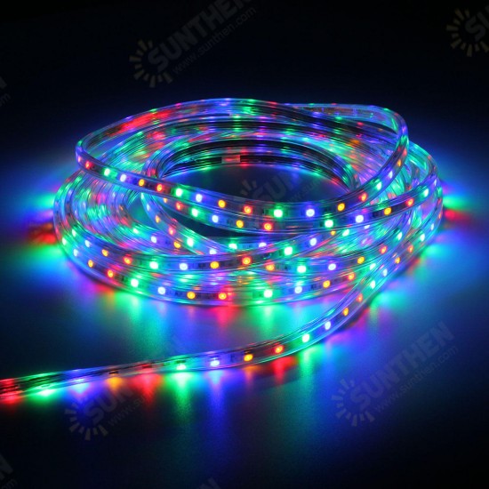 8M 5050 LED SMD Outdoor Waterproof Flexible Tape Rope Strip Light Xmas 220V