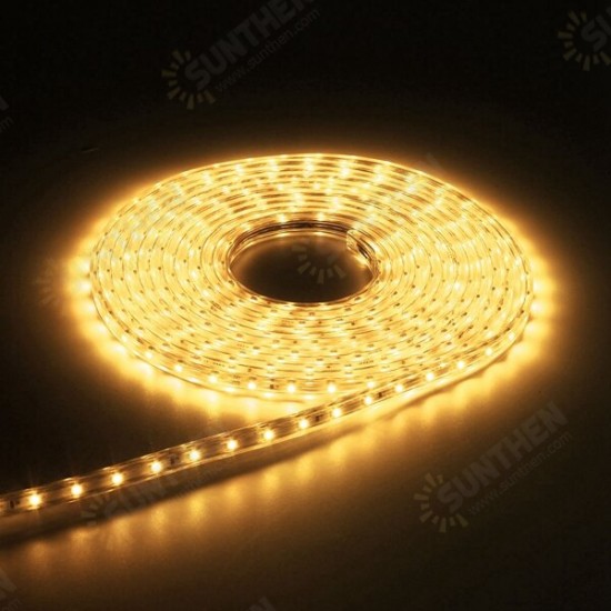 9M 31.5W Waterproof IP67 SMD 3528 630 LED Strip Rope Light Christmas Party Outdoor AC 220V