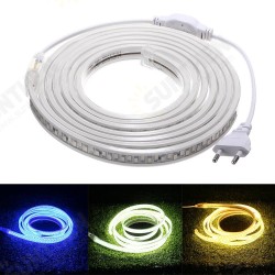 AC220V 3M Waterproof SMD5730 5630 Flexible LED Strip Tape Rope Light EU Plug for Home Decoration AC220V 3M Waterproof SMD5730 5630 Flexible LED Strip Tape Rope Light EU Plug for Home Decoration