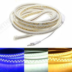 AC220V 5M Waterproof SMD5730 5630 Dimmable LED Strip Rope Light EU Plug for Home Decoration AC220V 5M Waterproof SMD5730 5630 Dimmable LED Strip Rope Light EU Plug for Home Decoration